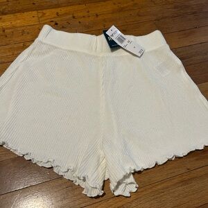 Roxy Ivory Knit Shorts
